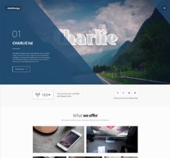 Mẫu giao diện website webdesign