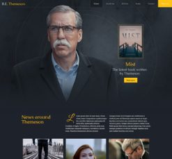 Mẫu giao diện website writer