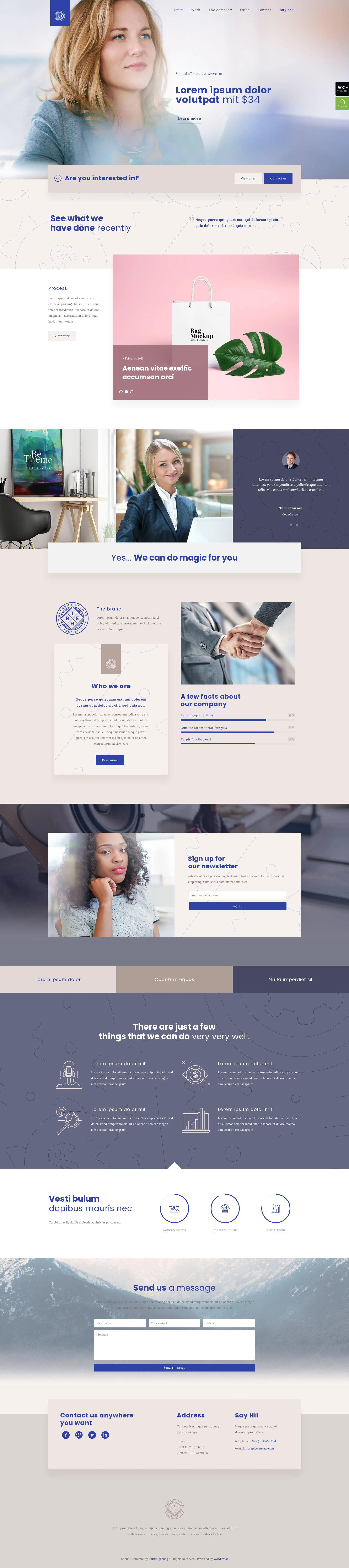 Mẫu giao diện website Cơ quan (Agency 2) Mẫu giao diện website Cơ quan (Agency 2)