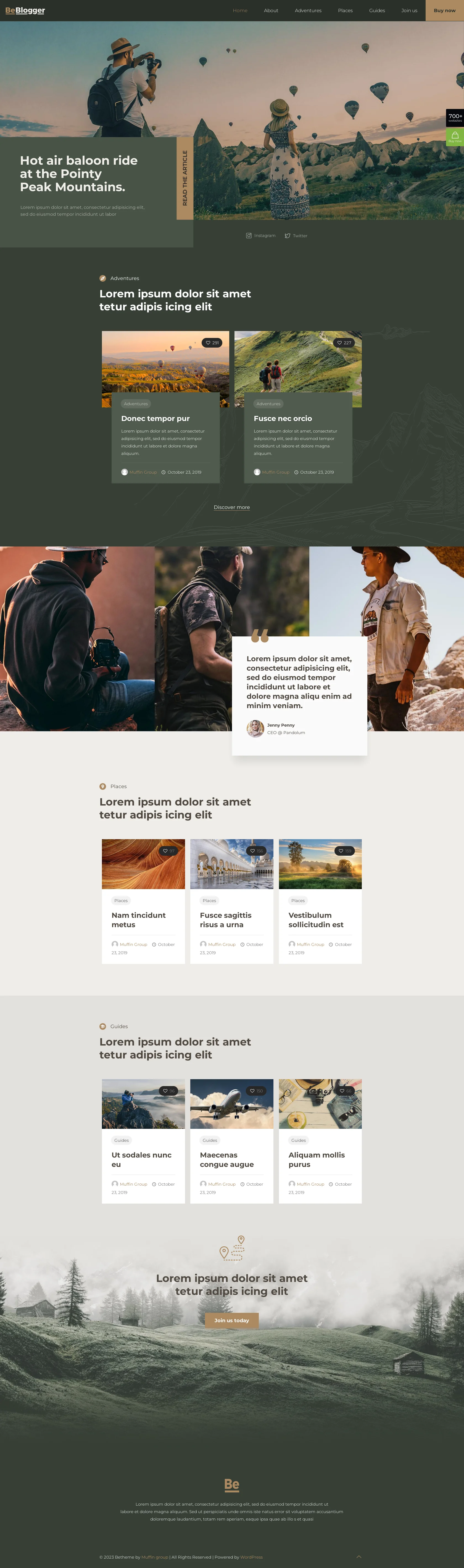 Mẫu giao diện website Blogger (Blogger 3) Mẫu giao diện website Blogger (Blogger 3)