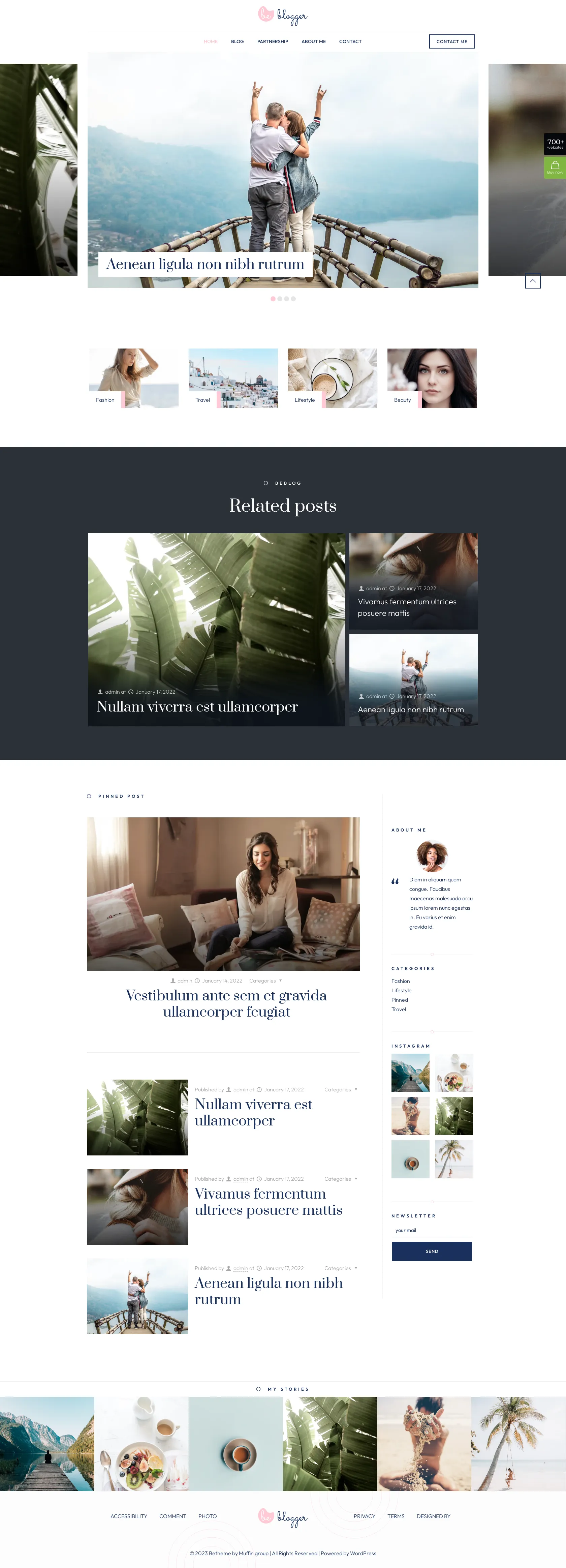 Mẫu giao diện website Blogger (Blogger 4) Mẫu giao diện website Blogger (Blogger 4)