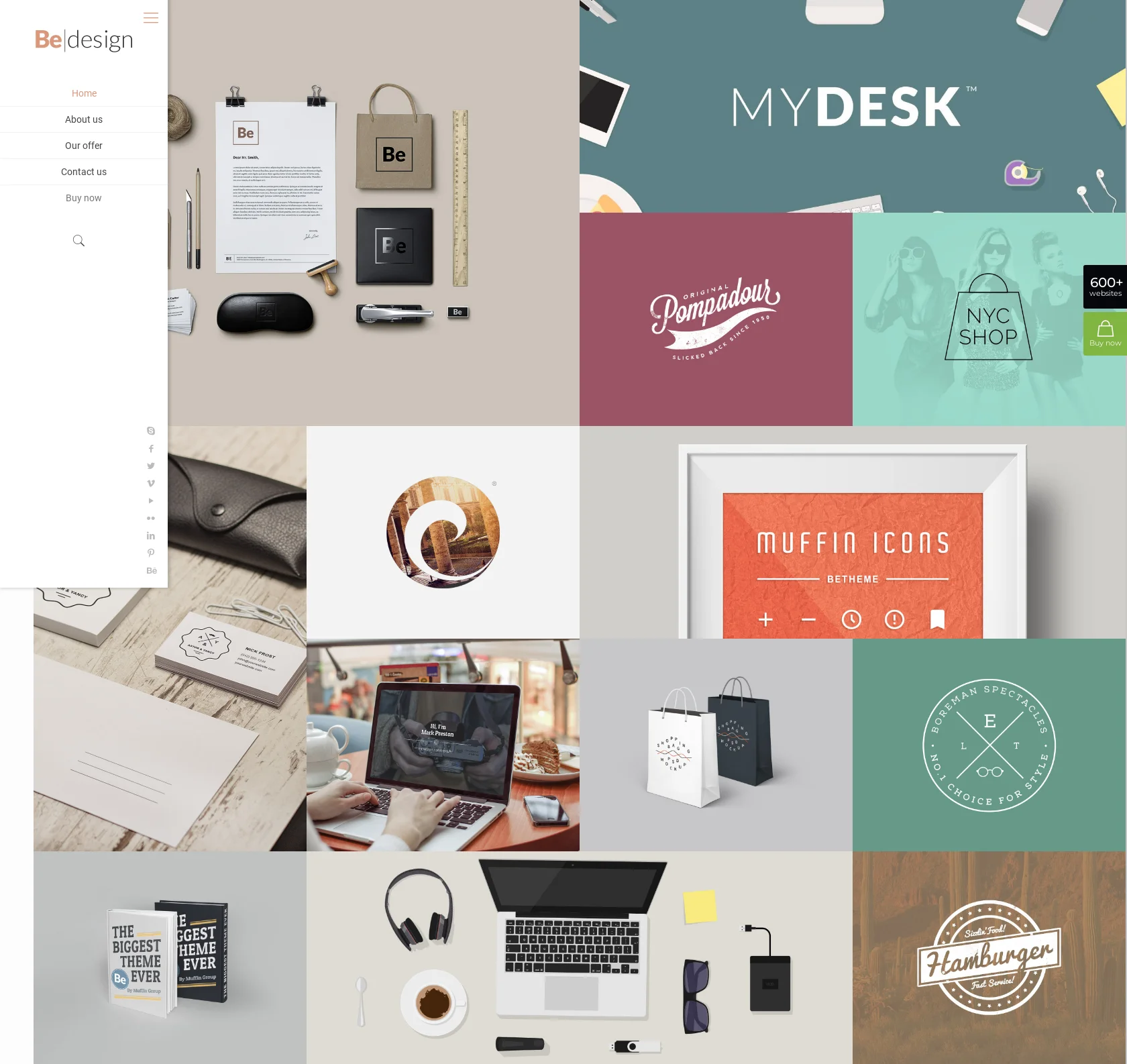 Mẫu giao diện website Thiết kế (Design) Mẫu giao diện website Thiết kế (Design)