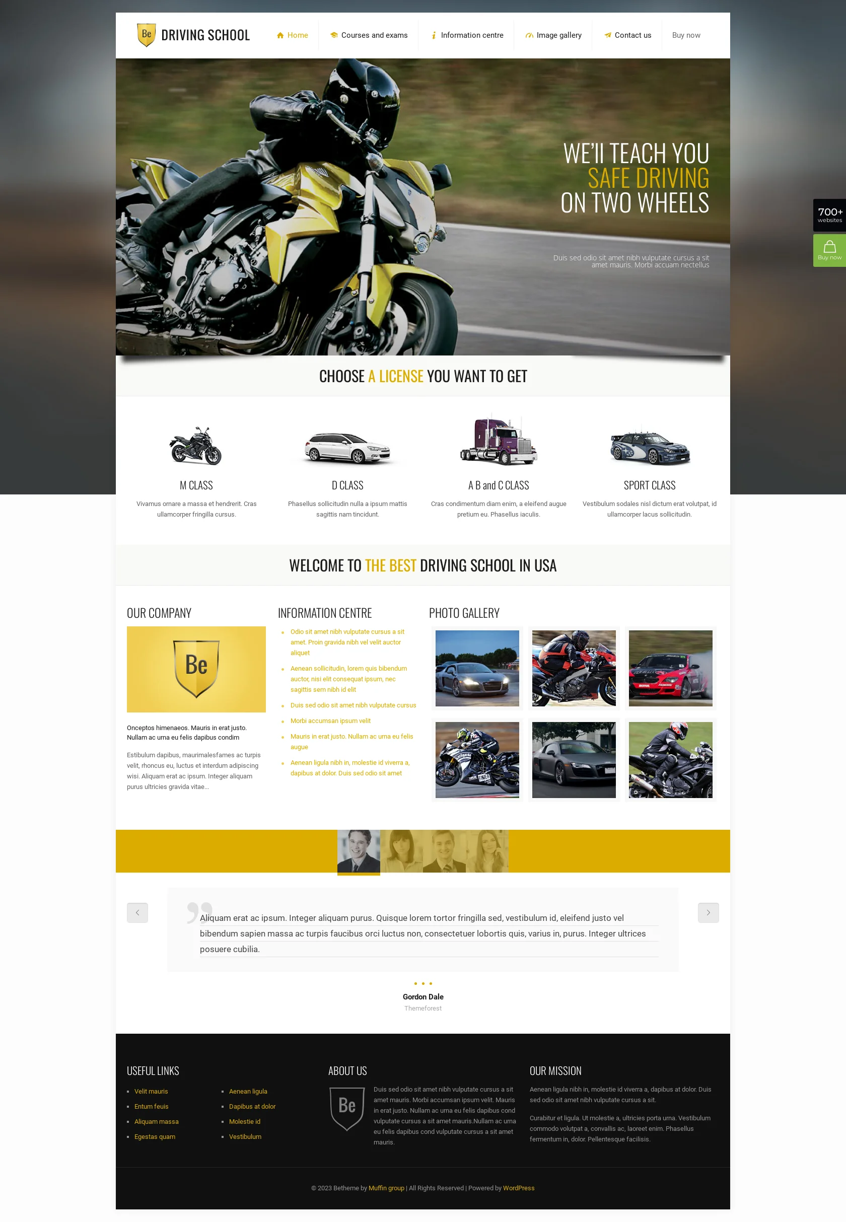 Mẫu giao diện website Điều khiển (Driving) Mẫu giao diện website Điều khiển (Driving)