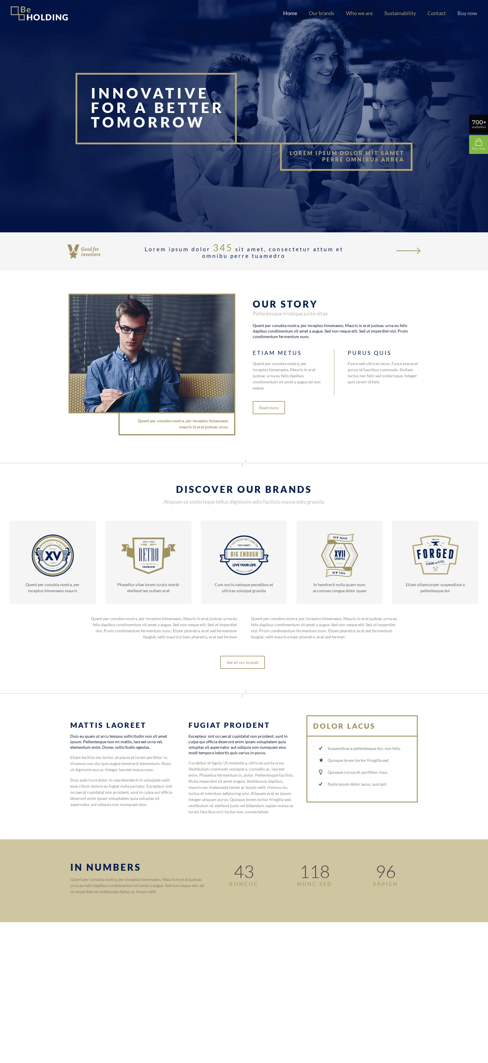 Mẫu giao diện website Giữ (Holding) Mẫu giao diện website Giữ (Holding)
