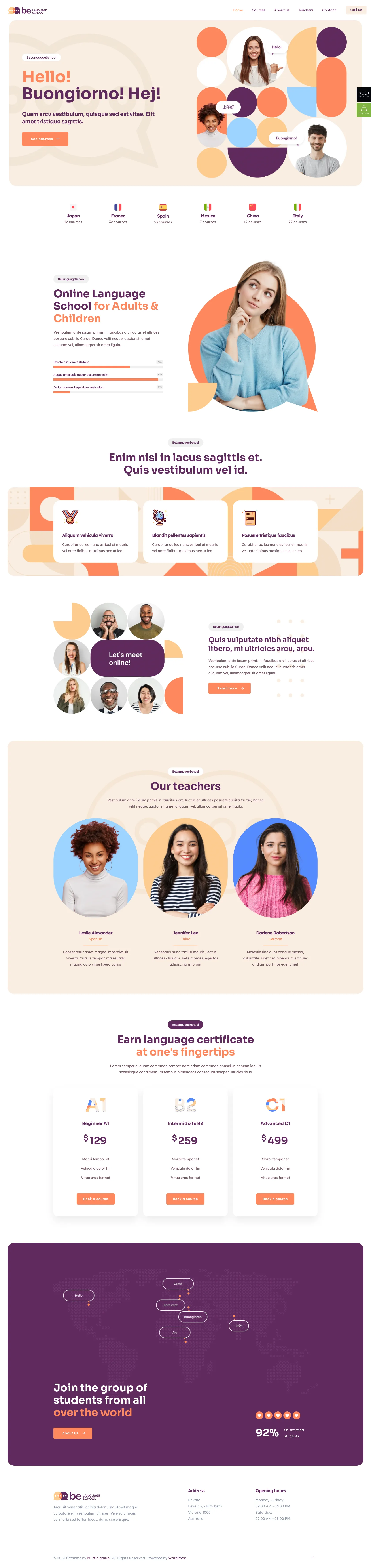 Mẫu giao diện website Ngôn ngữ (Language 4) Mẫu giao diện website Ngôn ngữ (Language 4)