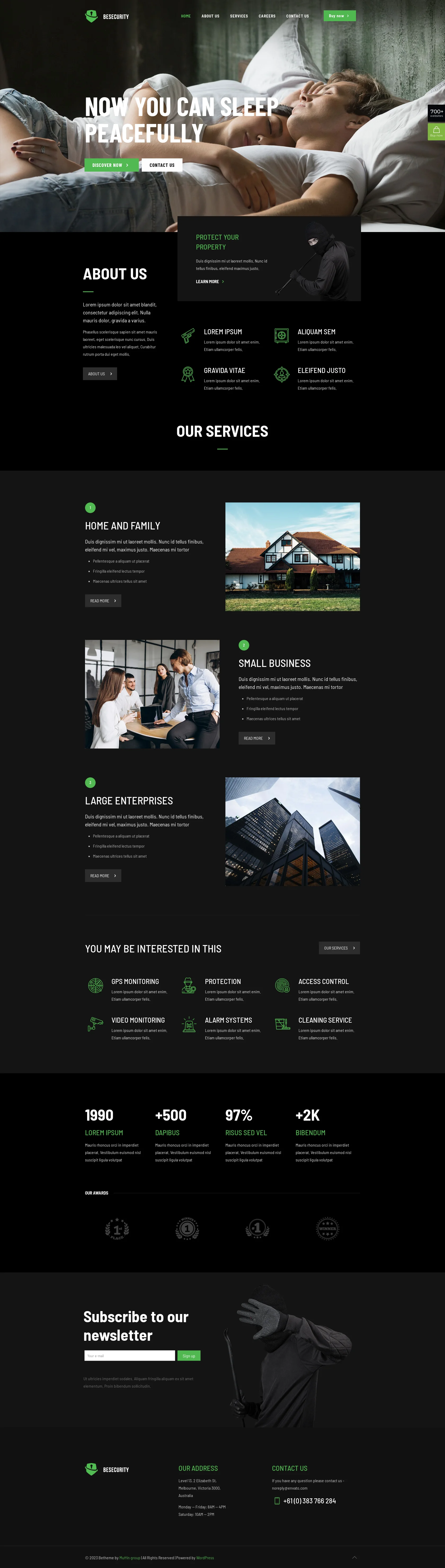 Mẫu giao diện website Bảo mật (Security 3) Mẫu giao diện website Bảo mật (Security 3)