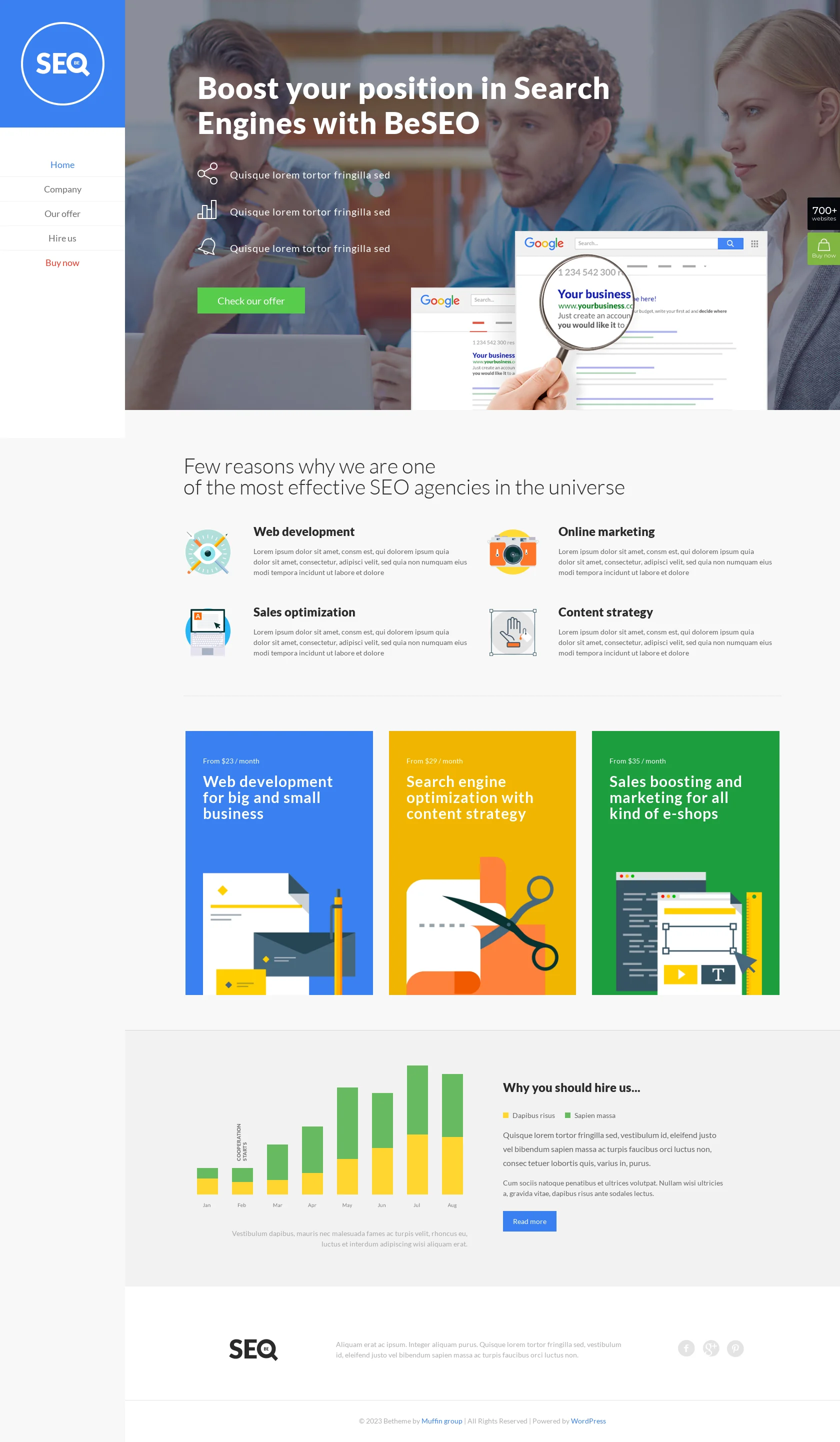 Mẫu giao diện website SEO (SEO 2) Mẫu giao diện website SEO (SEO 2)