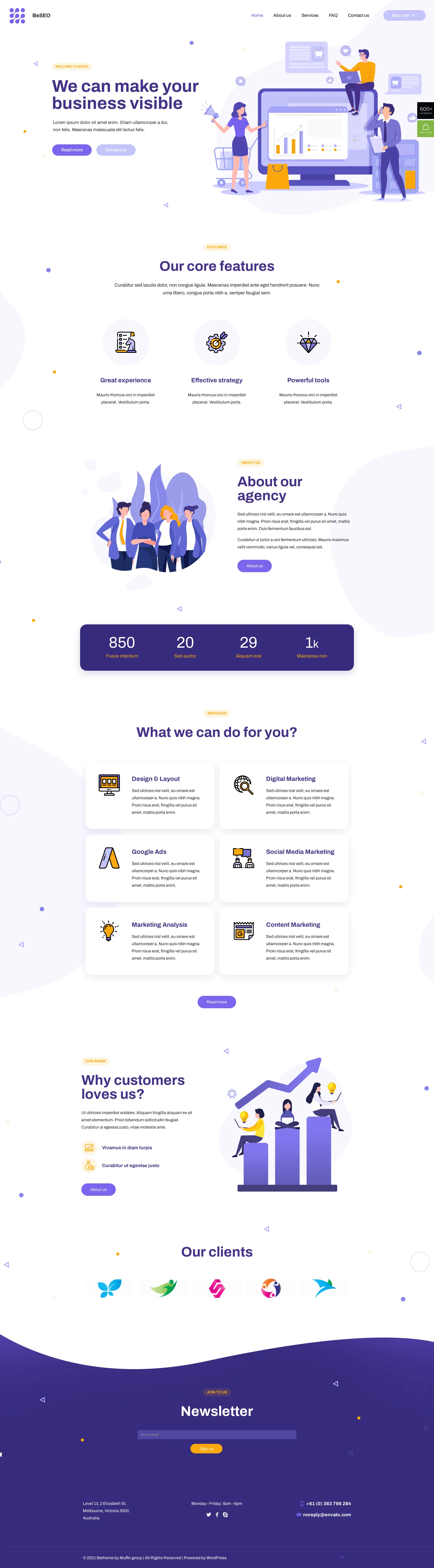 Mẫu giao diện website SEO (SEO 3) Mẫu giao diện website SEO (SEO 3)