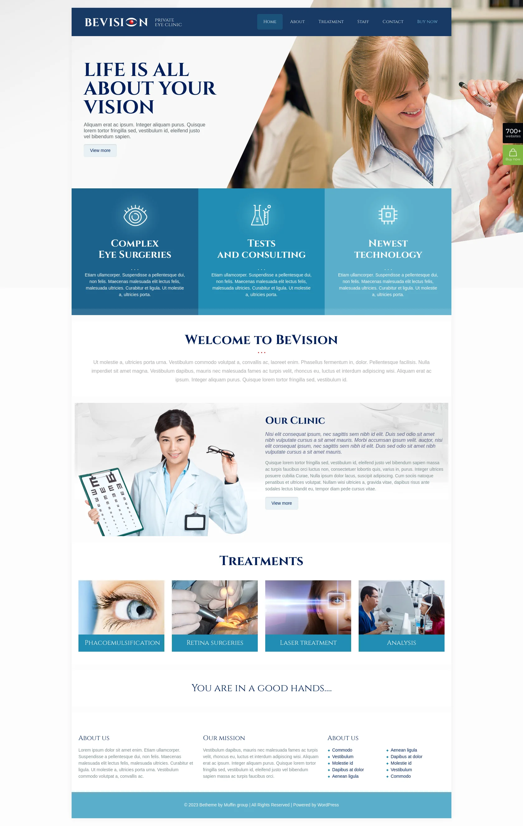 Mẫu giao diện website Tầm nhìn (Vision) Mẫu giao diện website Tầm nhìn (Vision)