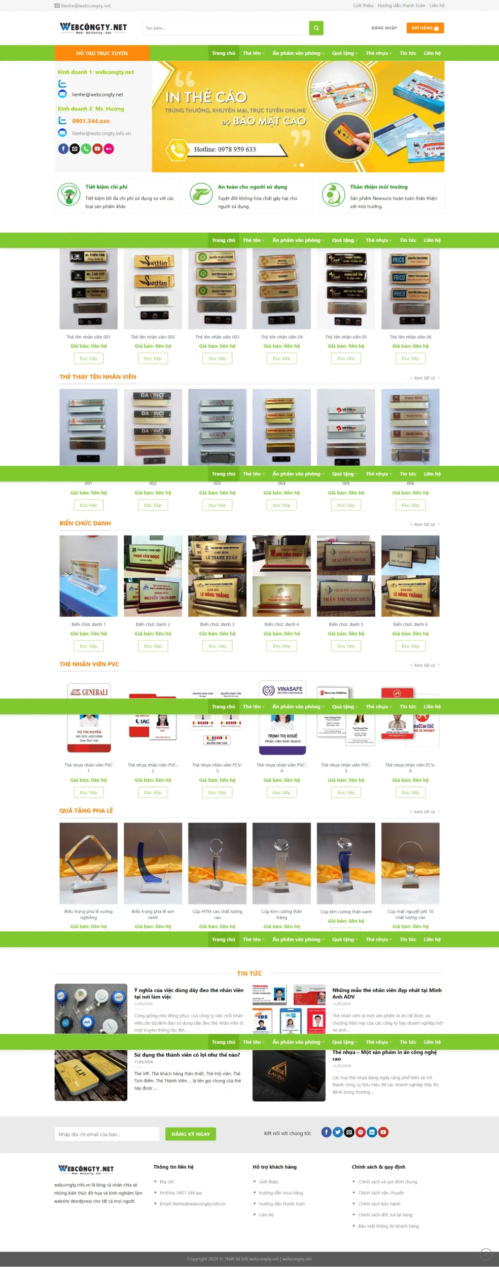 Mẫu Giao Diện Website Dịch Vụ điêu Khắc