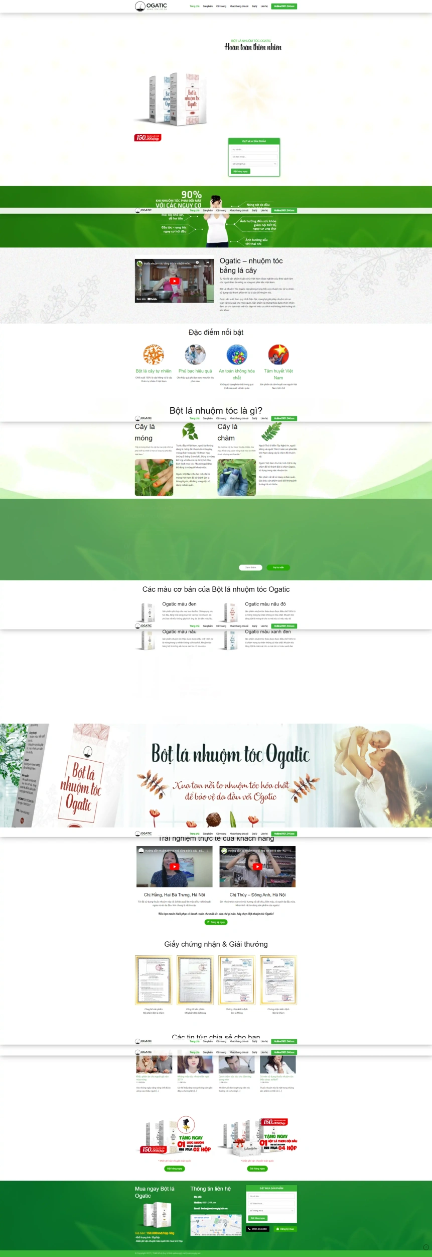 Mẫu Giao Diện Website Dược Phẩm