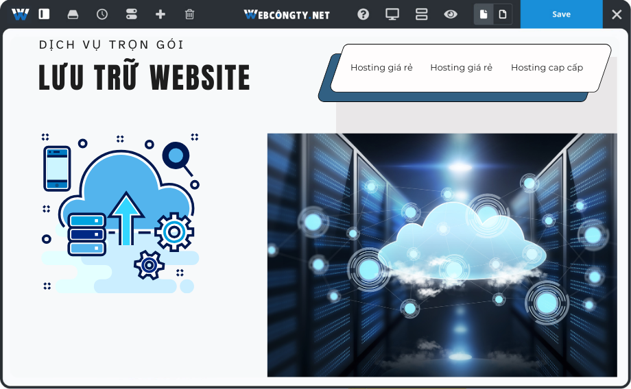 Dich Vu Luu Tru Website