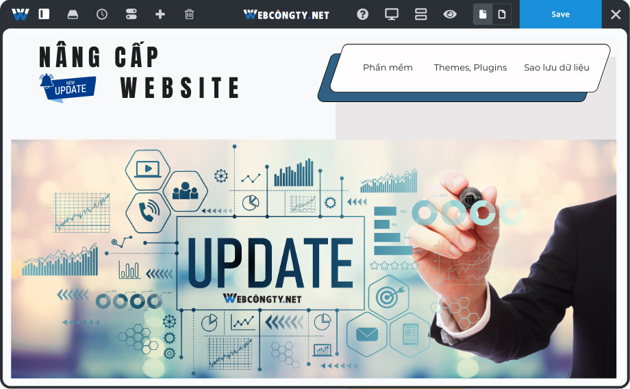 Dich Vu Nang Cap Website