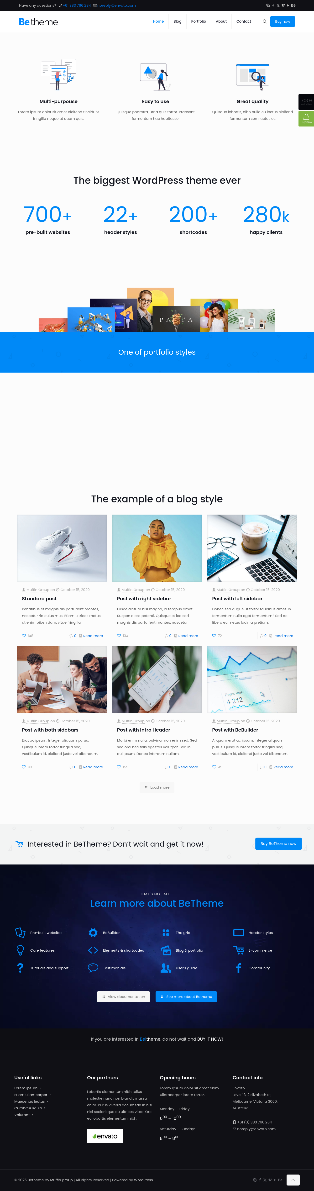 Mẫu giao diện website cá nhân