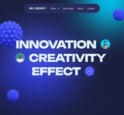 Mẫu giao diện website agency 9
