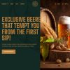 Mẫu giao diện website craft beer 3